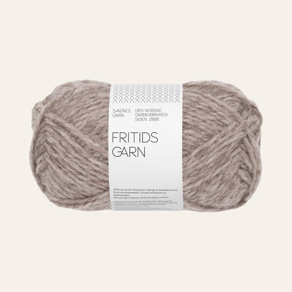 Fritidsgarn 2650 beige melert