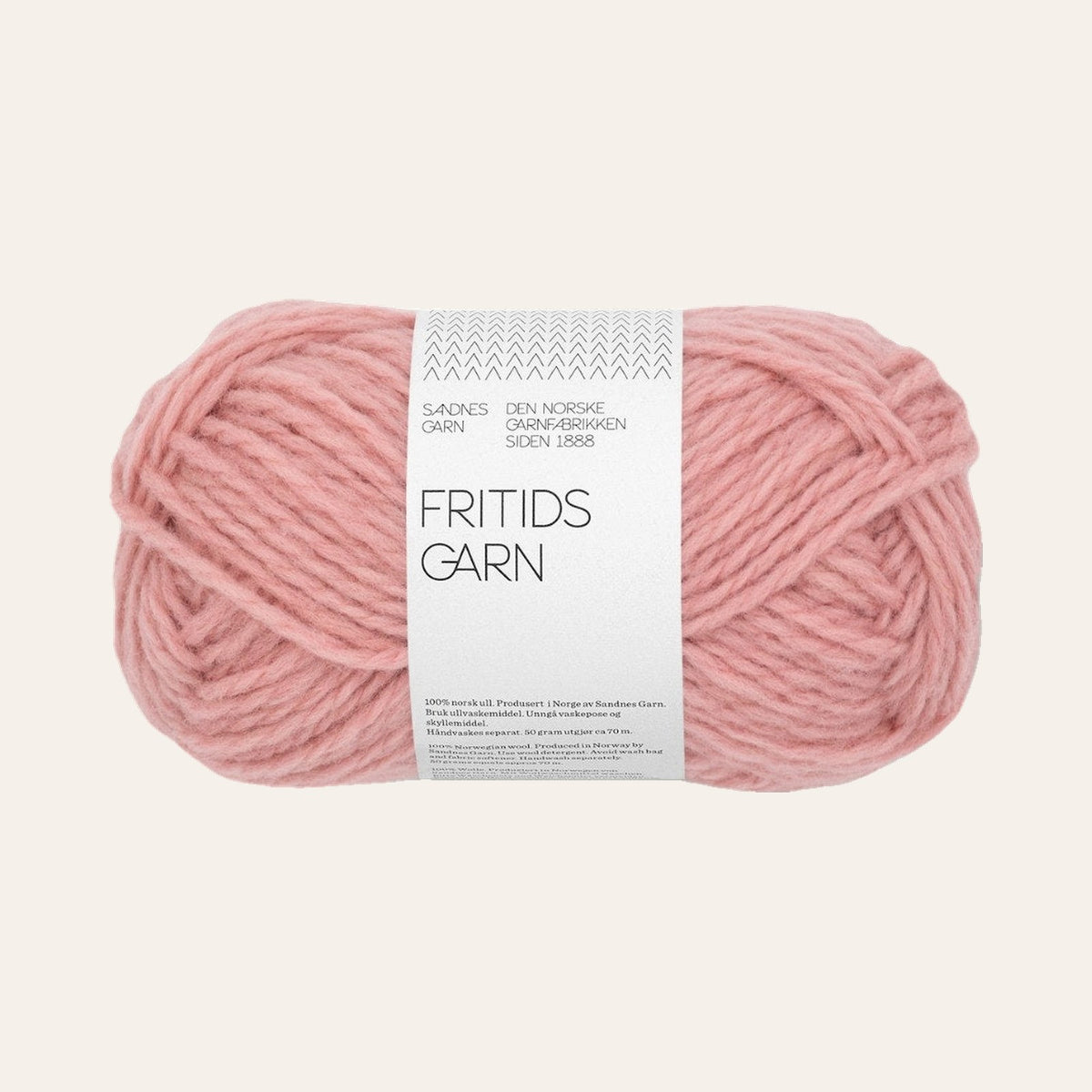 Fritidsgarn 4023 gammelrosa