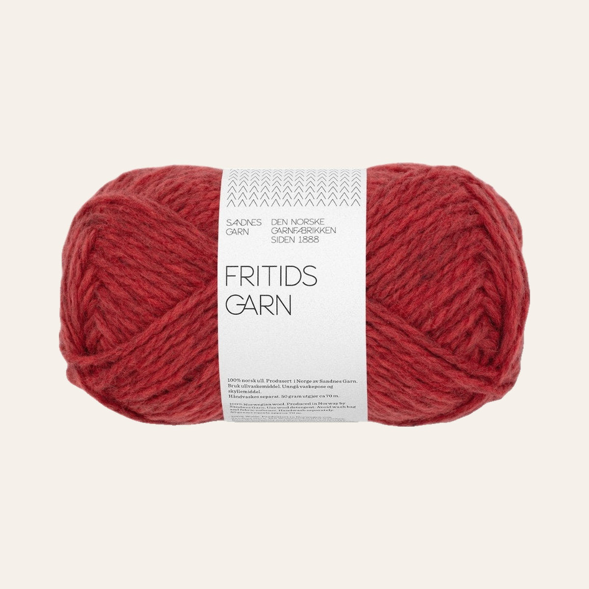 Fritidsgarn 4236 rodmelert