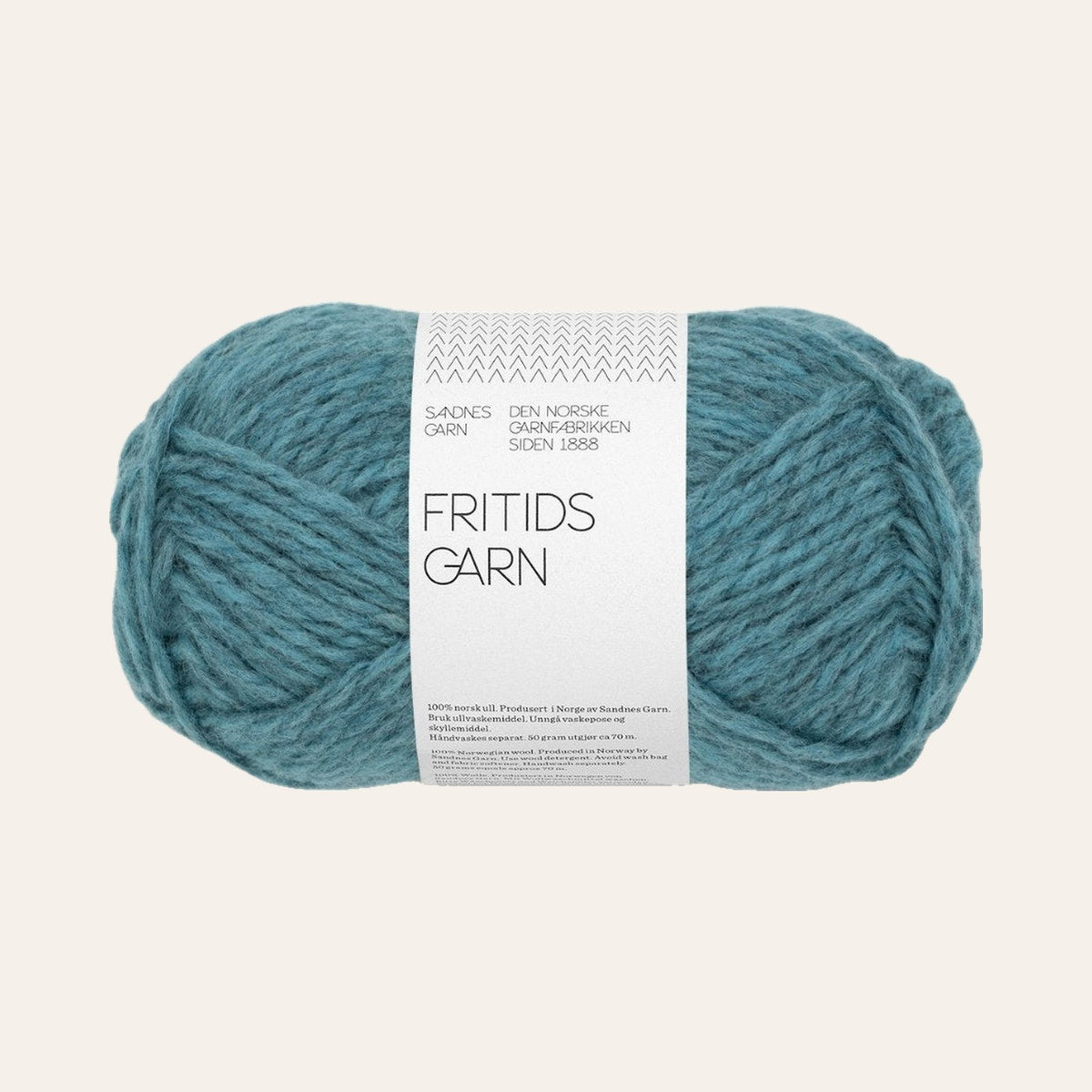 Fritidsgarn 7252 sjogronn melert