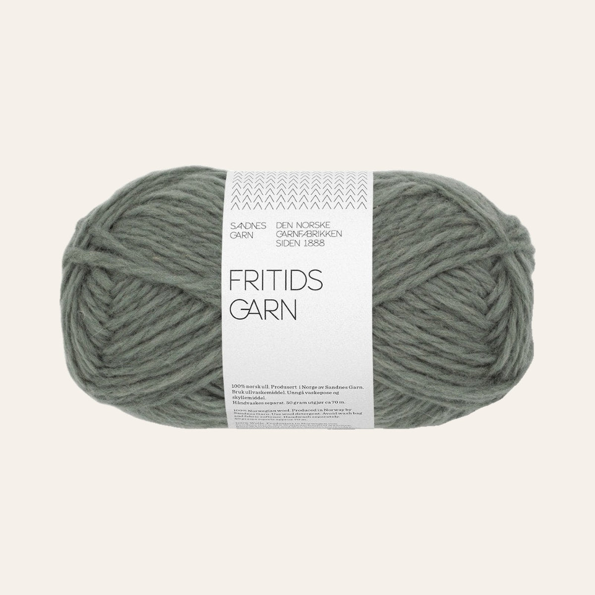 Fritidsgarn 8260 agave gronn