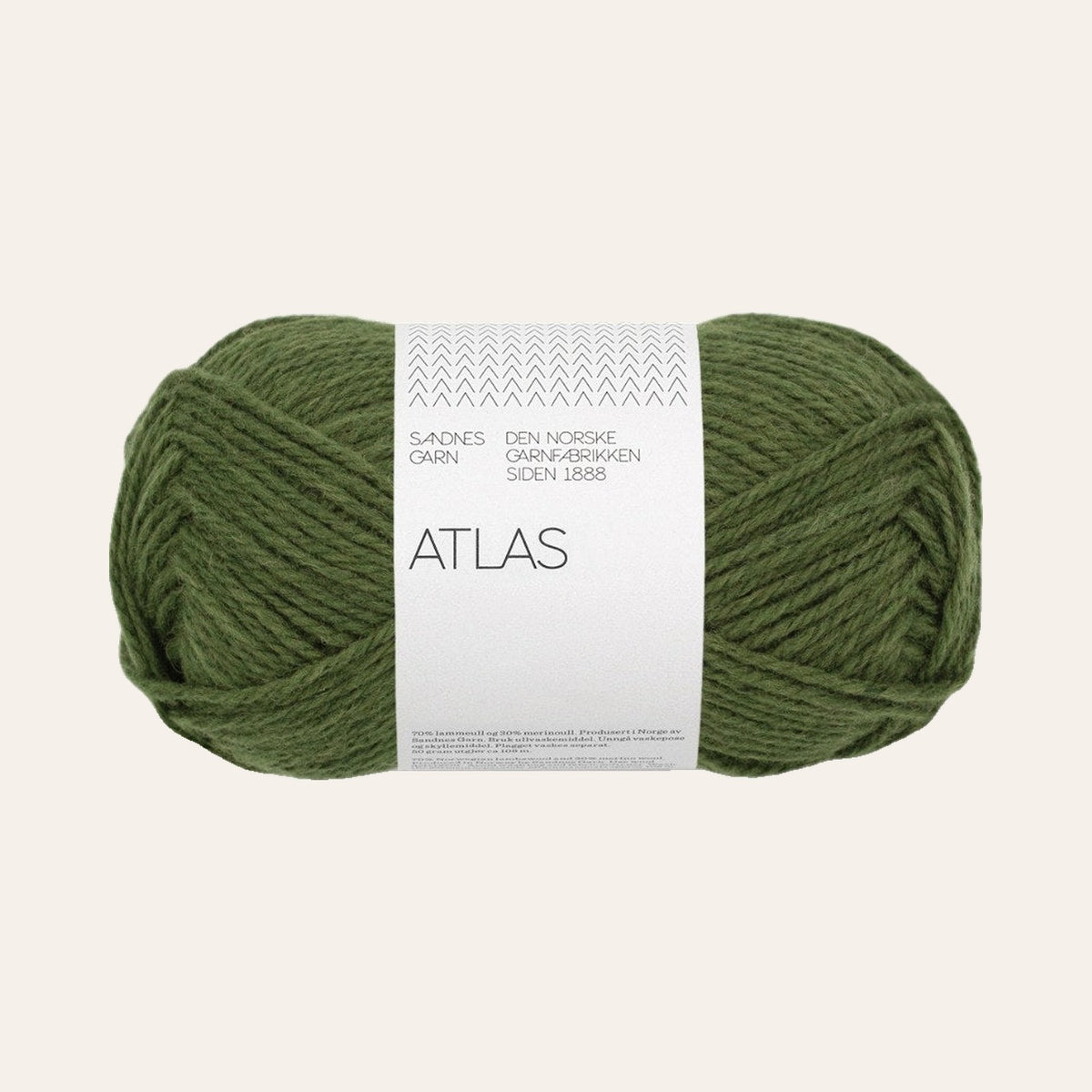 Atlas 9072 mork gronnmelert