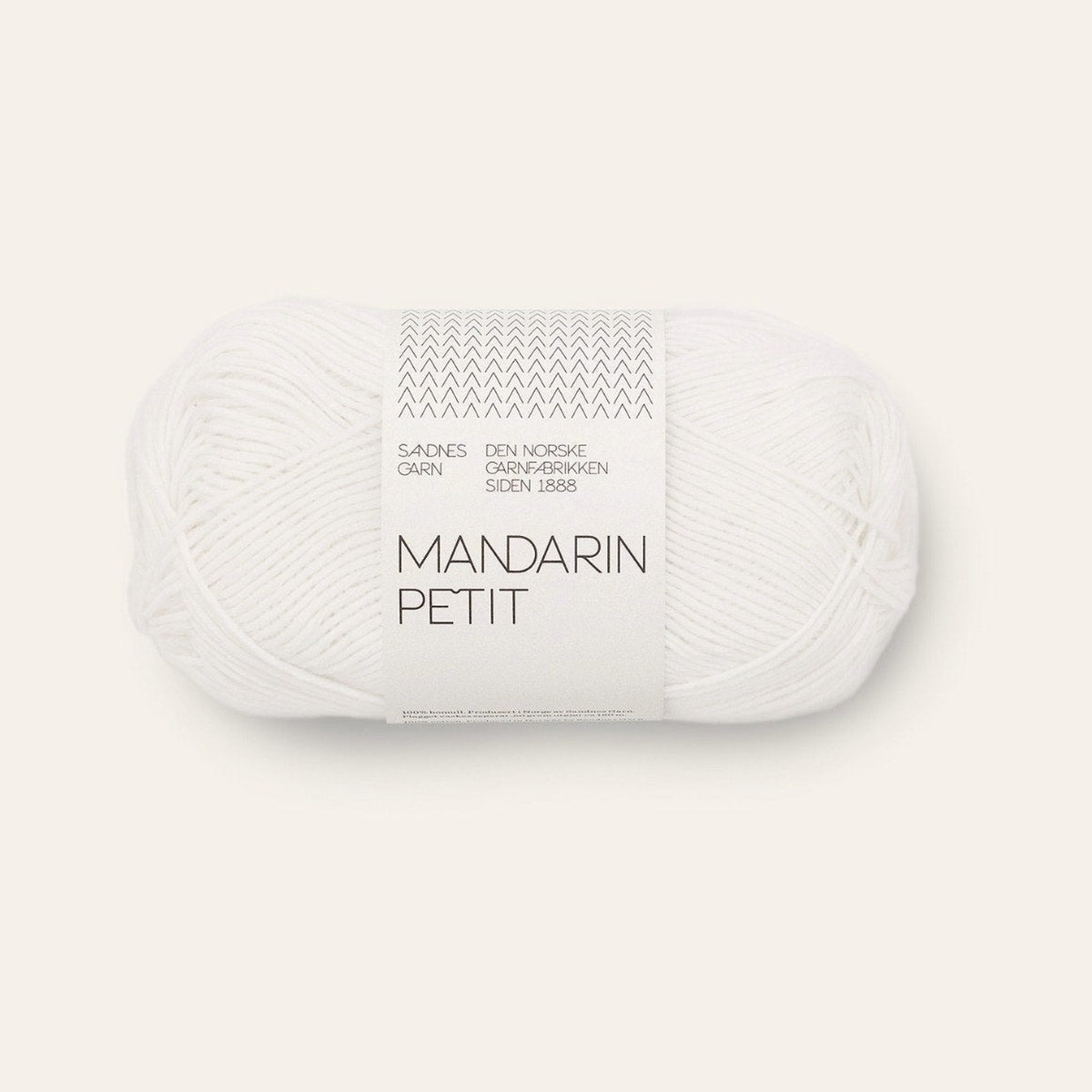 Mandarin Petit 1001 optisk hvit