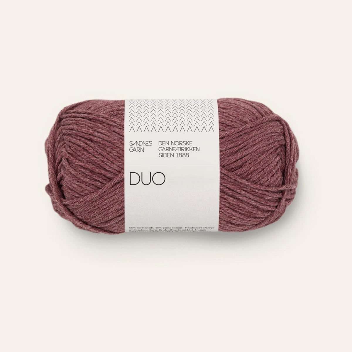 Duo 4344 mork pudderrosa
