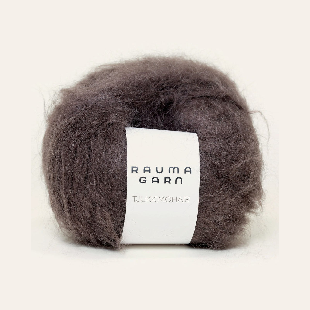 Tjukk Mohair 080 Brun