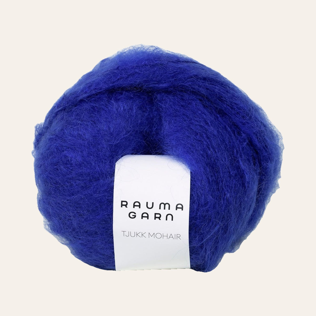 Tjukk Mohair 091 Blå