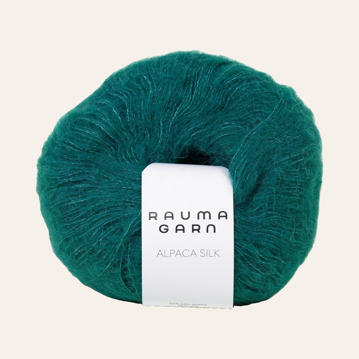 Alpaca Silk 0961 Mørk grønn