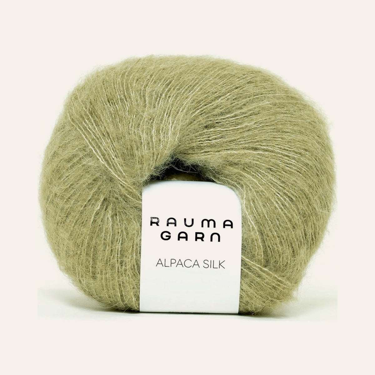 Alpaca Silk 8369 Kakigrønn