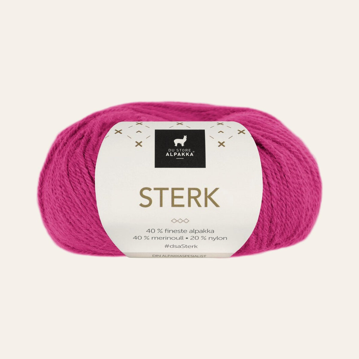 Sterk 825 Mørk rosa