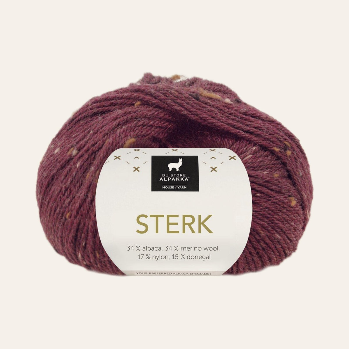 Sterk 927 Bordeaux tweed