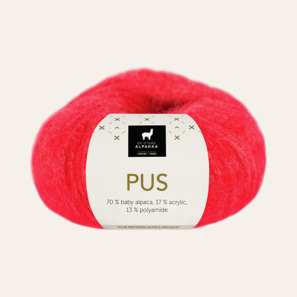 Pus 4068 Klar rød
