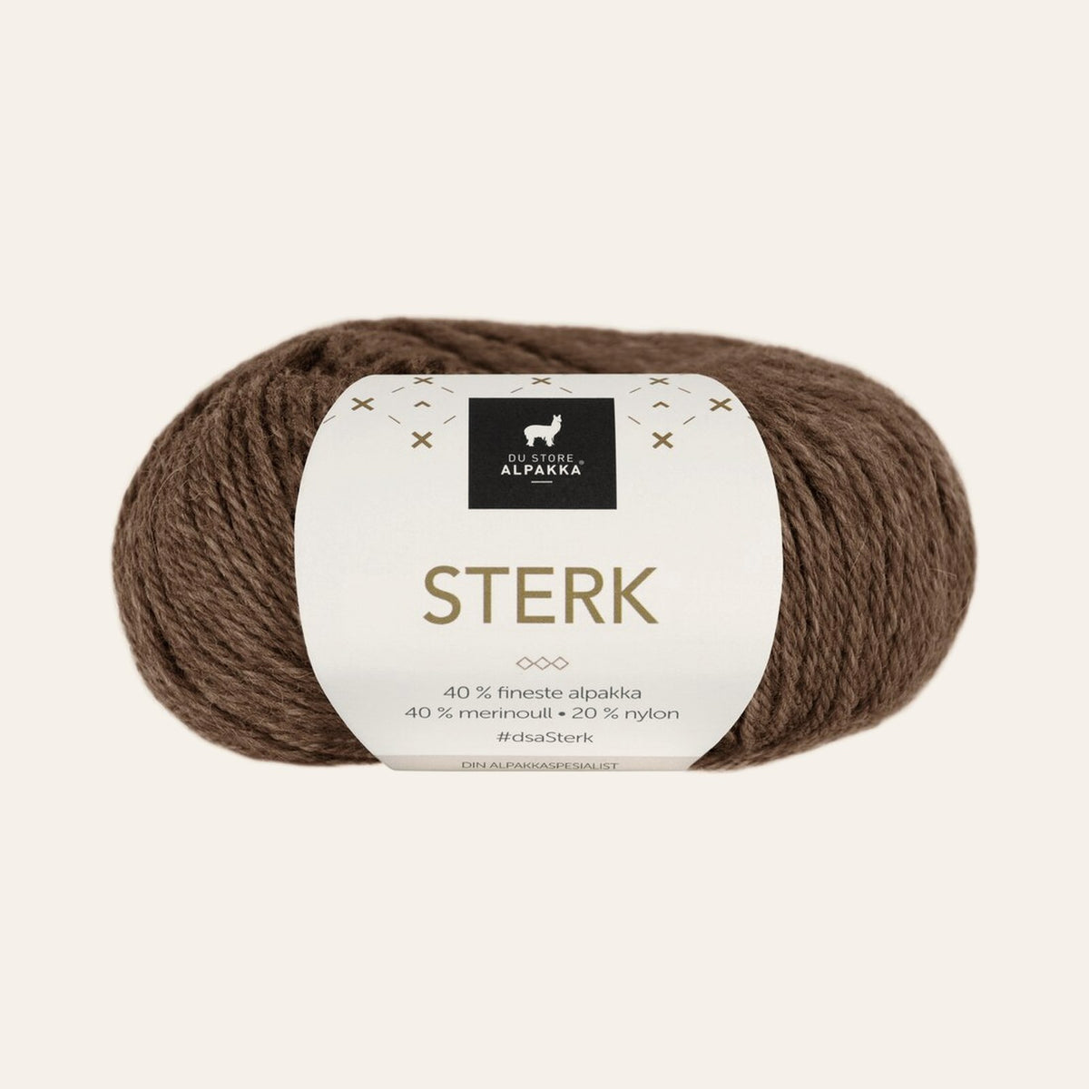 Sterk 824 Brun melert