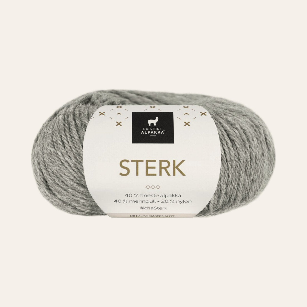 Sterk 822 Grå melert