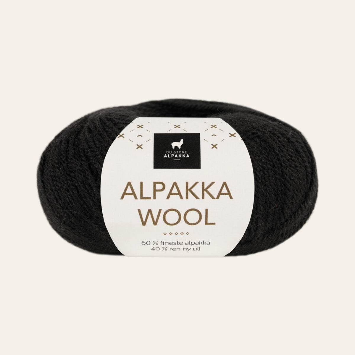Alpakka Wool 526 Svart
