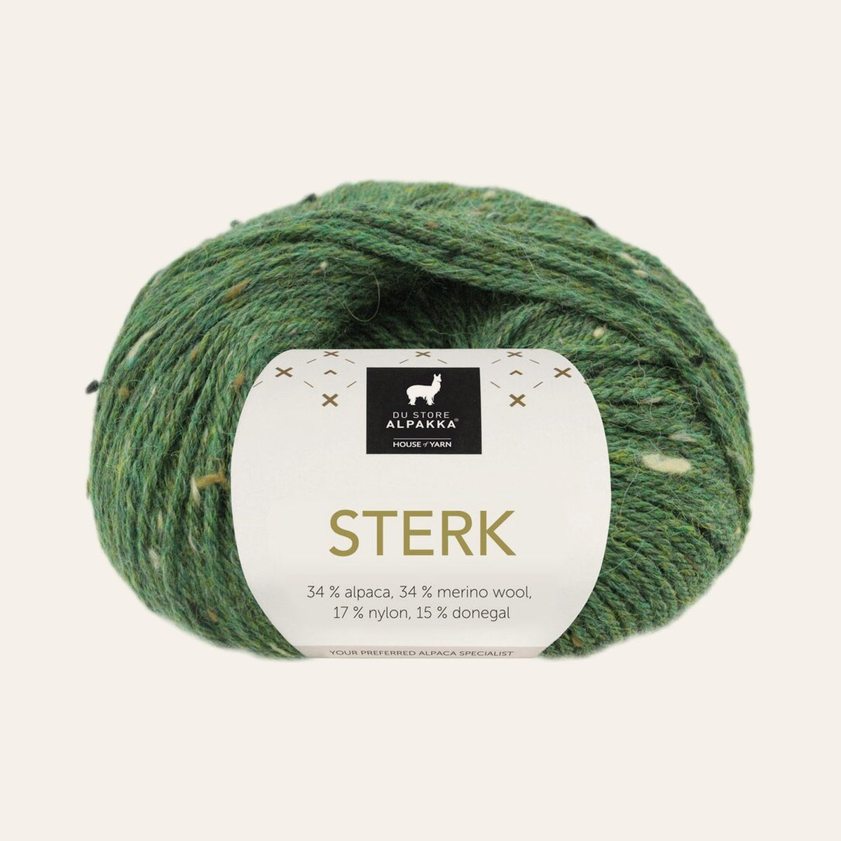 Sterk 935 Furugrønn tweed