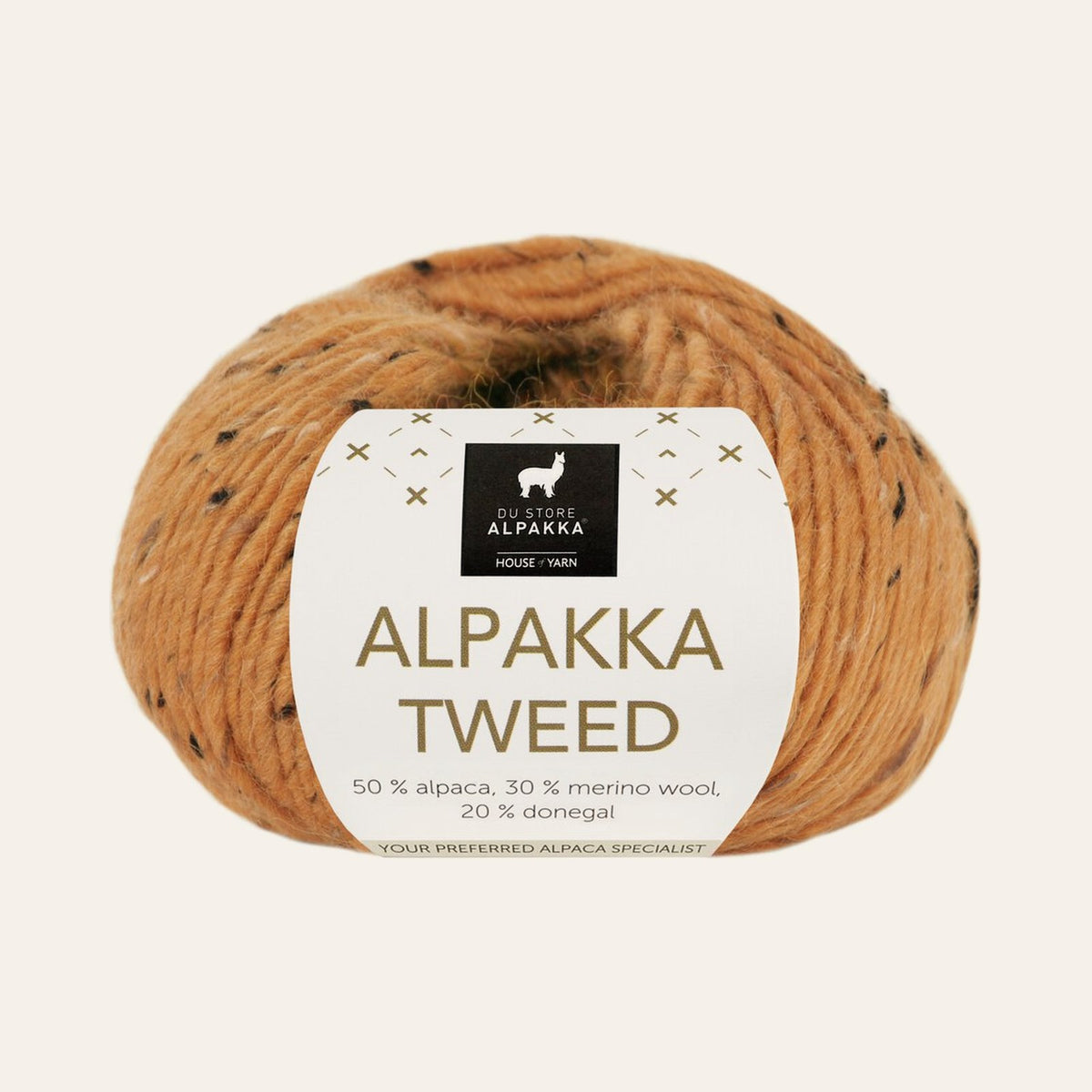 Alpakka Tweed 136 Safrangul