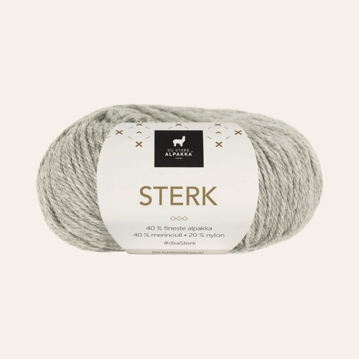 Sterk 841 Lys grå melert