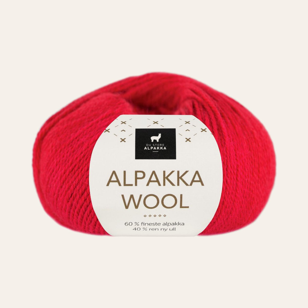 Alpakka Wool 564 Klar rød
